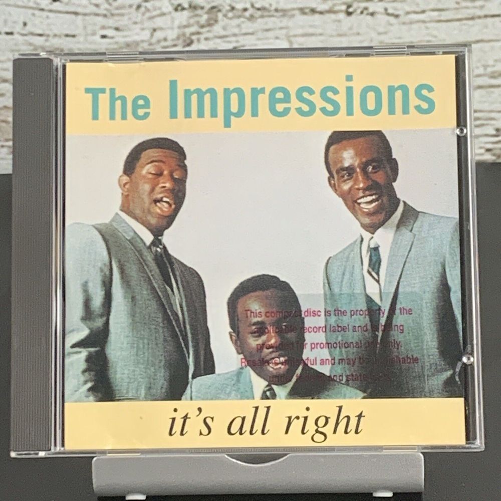 The Impressions – It's All Right (CD, Feb-1995, MCA Special Products)